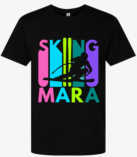 MARA Skiing Logo T-shirt