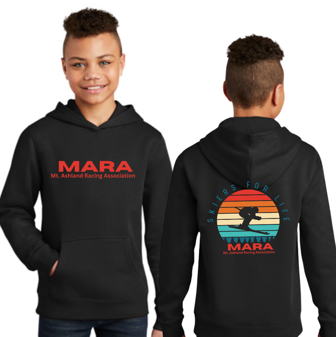 Kid's Hoodie MARA Sunset Logo