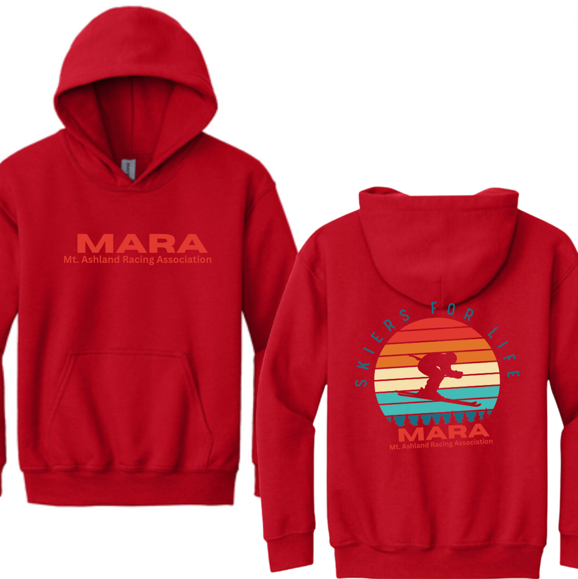 Kid's Hoodie MARA Sunset Logo