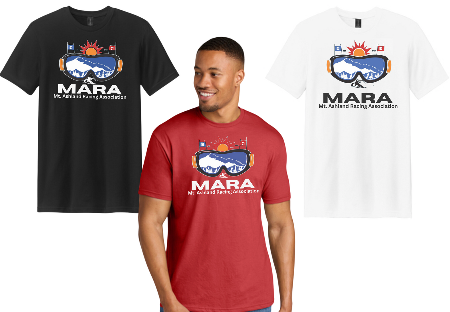 MARA Goggle Logo T-shirt